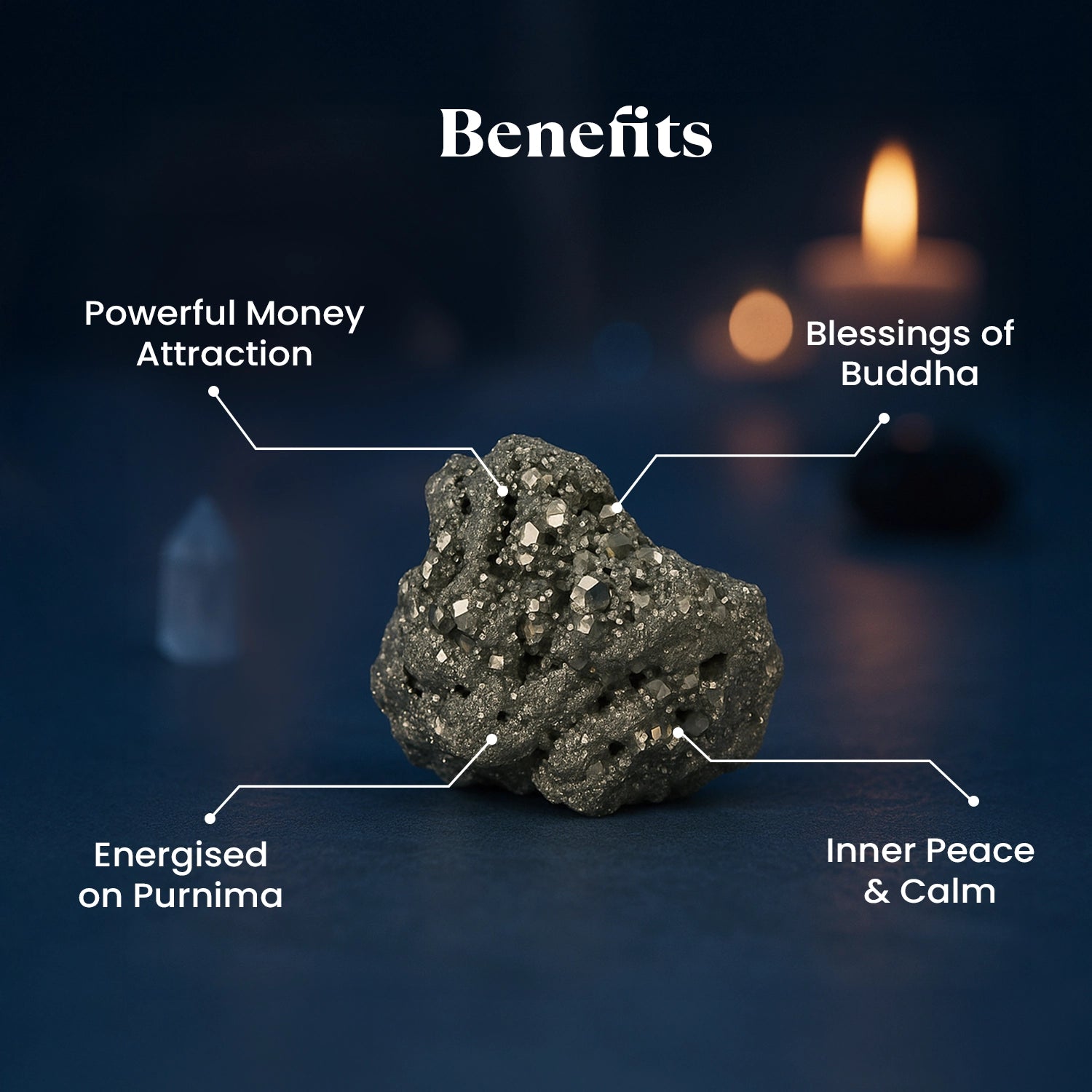 benefits of raw pyrite stone