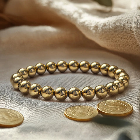 Money Magnet Bracelet (Original Golden Pyrite)