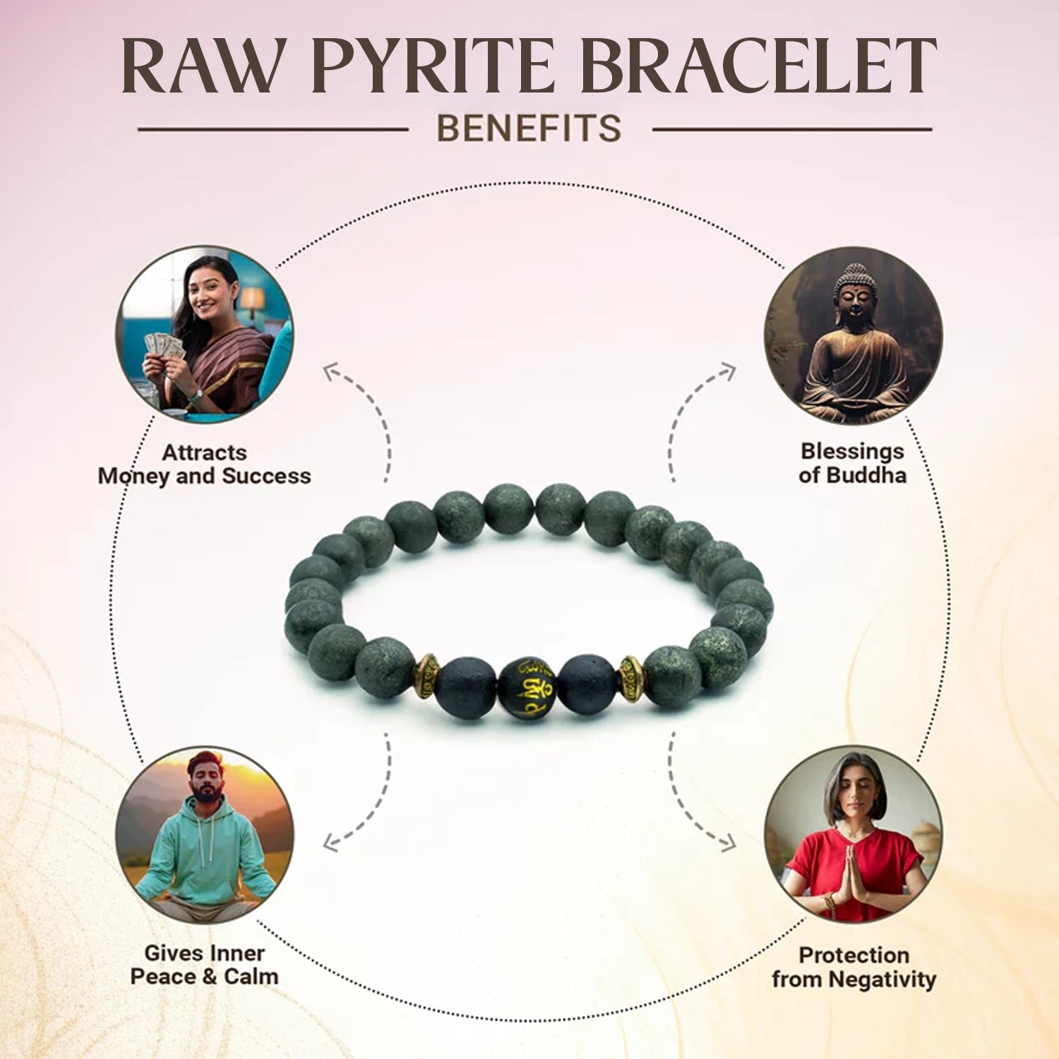 pyrite bracelet benefits