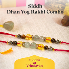 Siddh Dhan Yog Rakhi Combo – Pack of 2