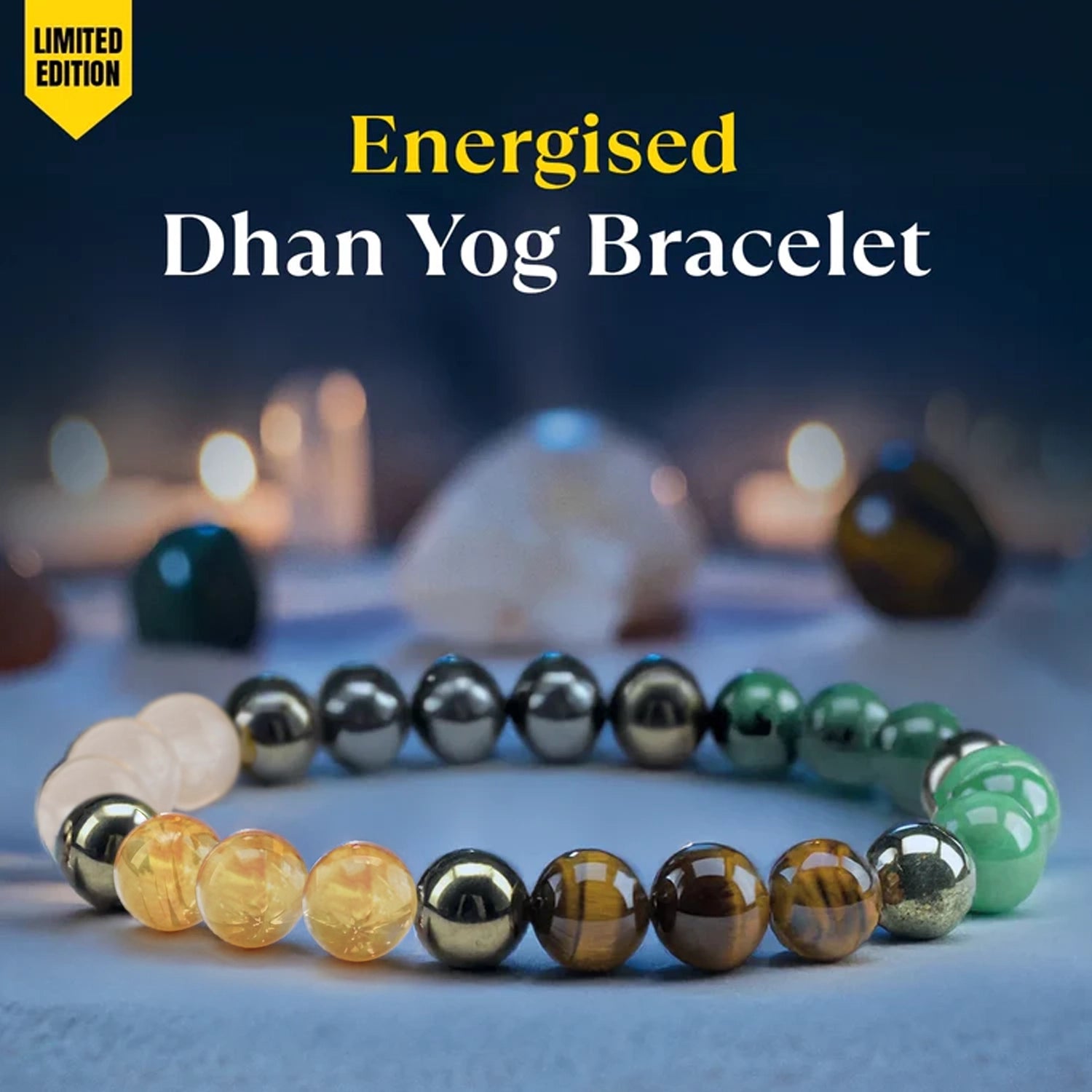 Energised Dhan Yog Bracelet - 10x Stronger