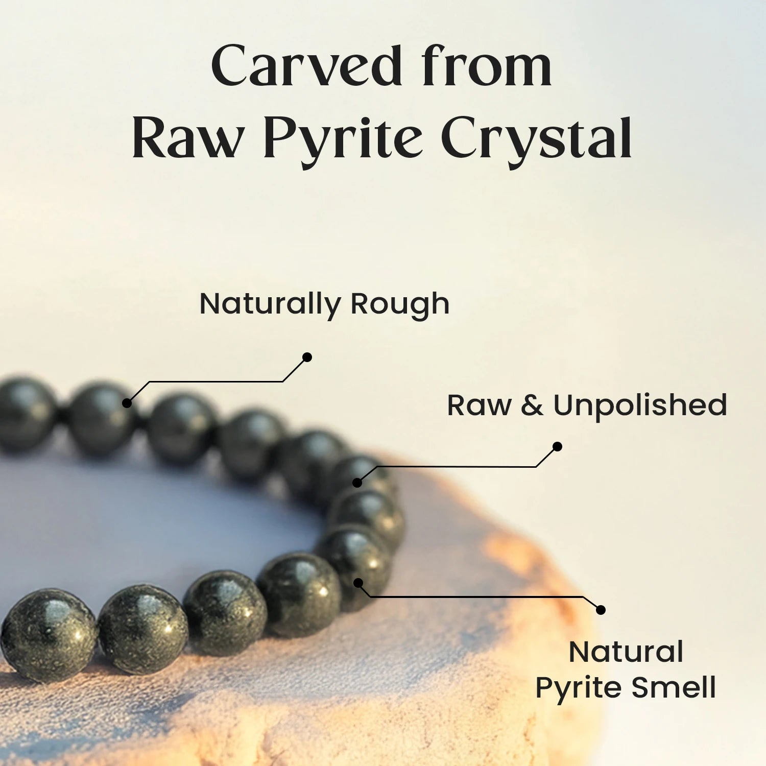 Pyrite Bracelet for Men