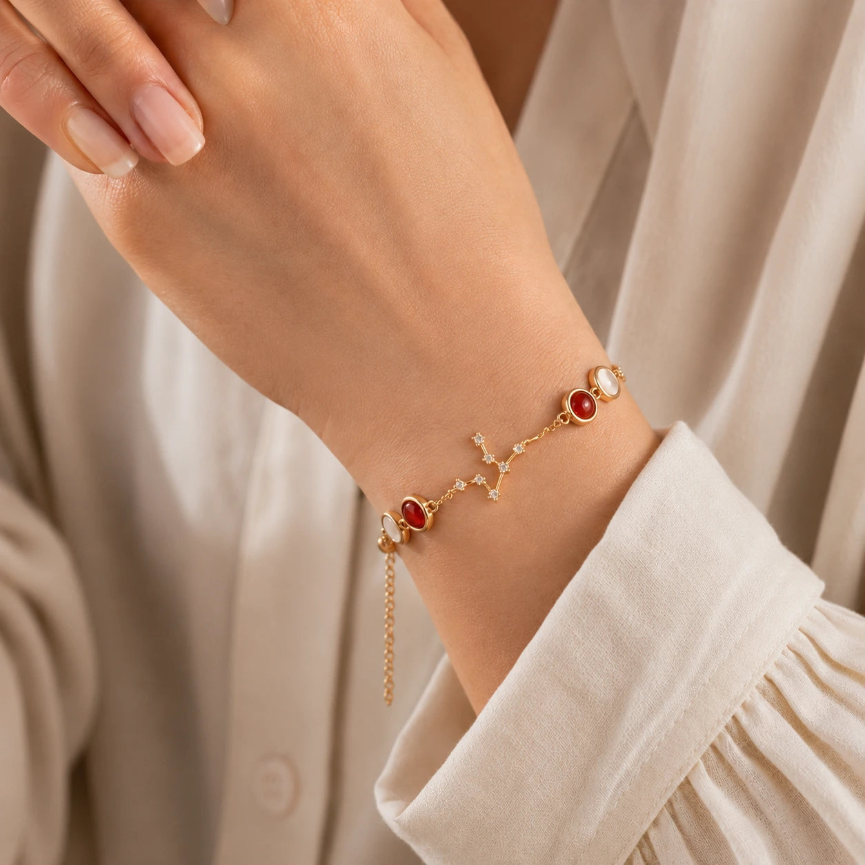 Virgo (कन्या राशि) Zodiac Constellation Bracelet for Women
