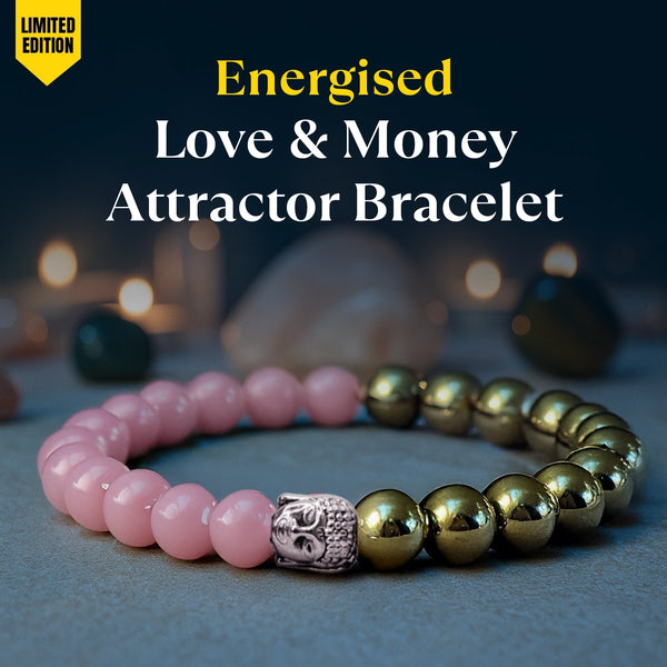 Energised Money and Love Attractor Bracelet - 10x Stronger