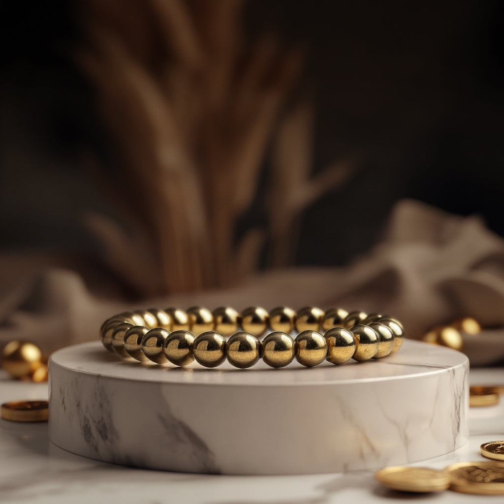 Money Magnet Bracelet (Original Golden Pyrite)