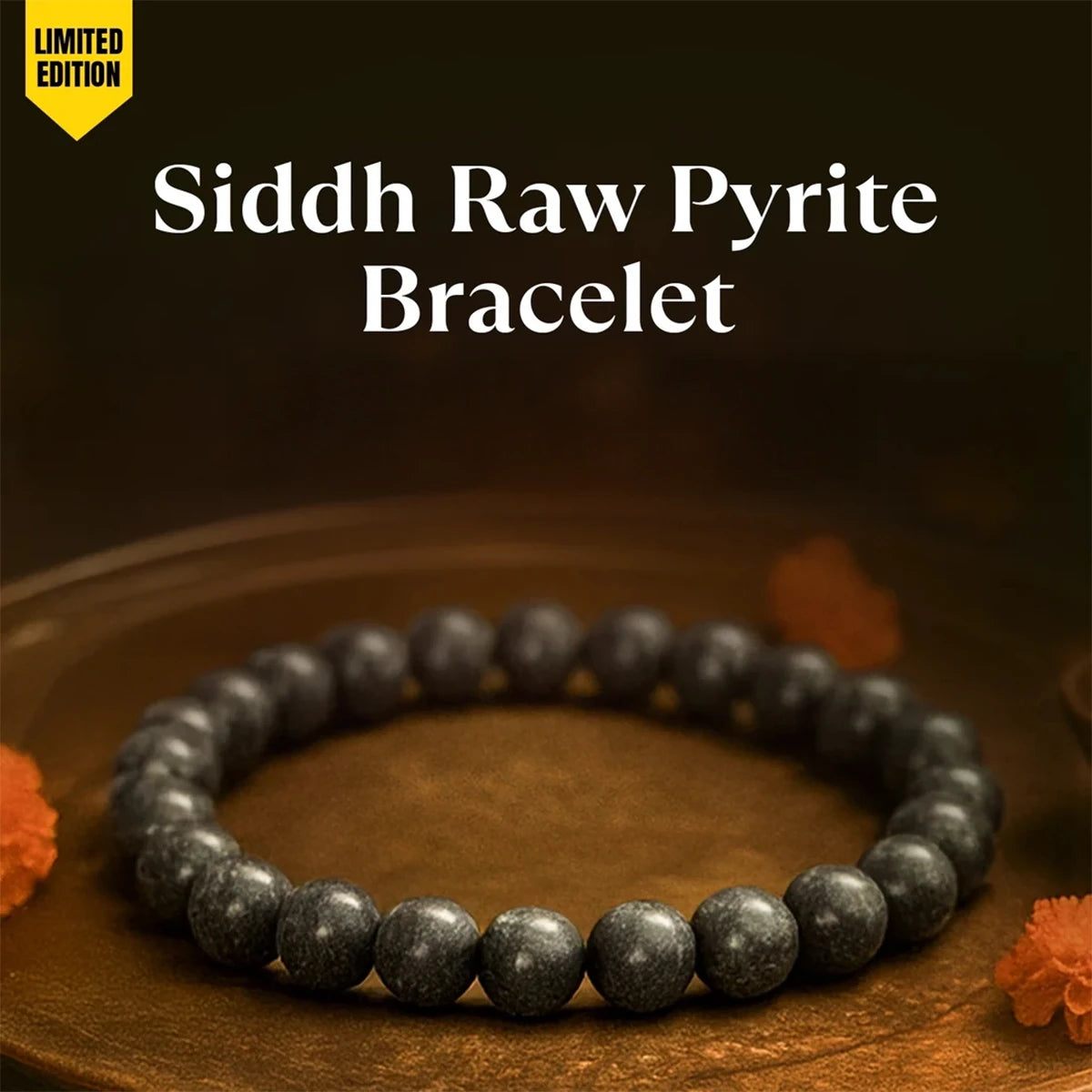 Siddh Raw Pyrite Bracelet